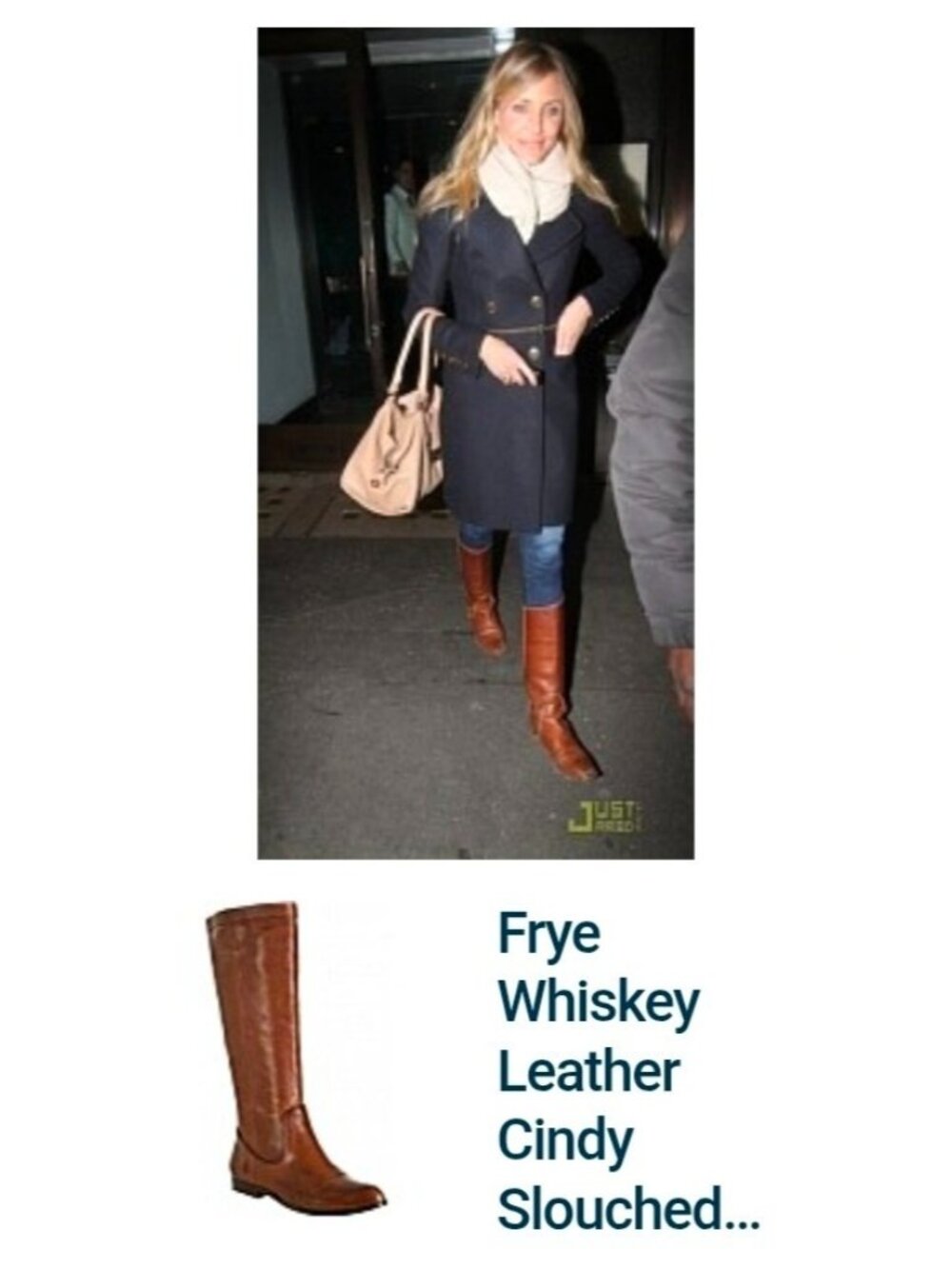Frye Cindy Slouch Tall Riding Boots Black Pebbled Leather Knee High Women’s 8.5 - Picture 4 of 15